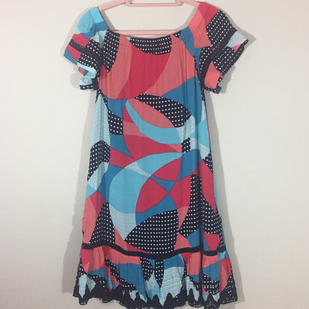 Off the Shoulder Ruffle Dress size small